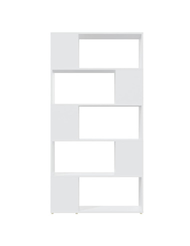Libreria/Divisorio Bianco 80x24x155 cm in Truciolato