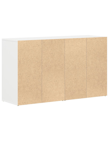 Credenza con cassetto Bianco 120 x 36 x 69 cm Legno multistrato