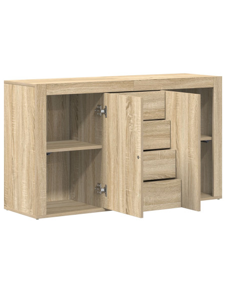 Credenza Rovere Sonoma 120 x 36 x 69 cm Legno multistrato