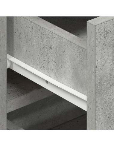 Credenza Grigio cemento 120 x 36 x 69 cm Legno multistrato