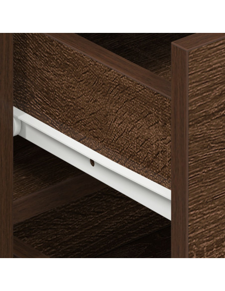 Credenza  Rovere marrone Legno ingegnerizzato 120 x 36 x 69 cm