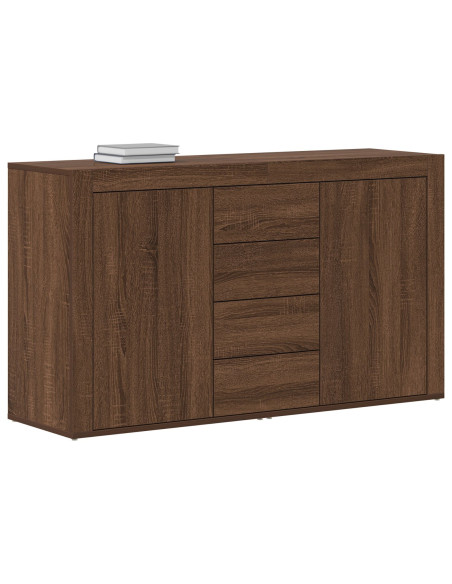 Credenza  Rovere marrone Legno ingegnerizzato 120 x 36 x 69 cm