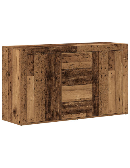 Credenza  Legno Vecchio Legno Massello di Recupero 120 x 36 x 69 cm