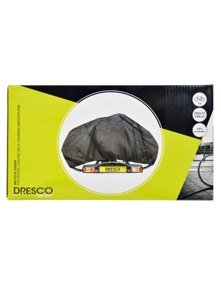Dresco Copertura Elasticizzata per Bicicletta per 1 Bicicletta