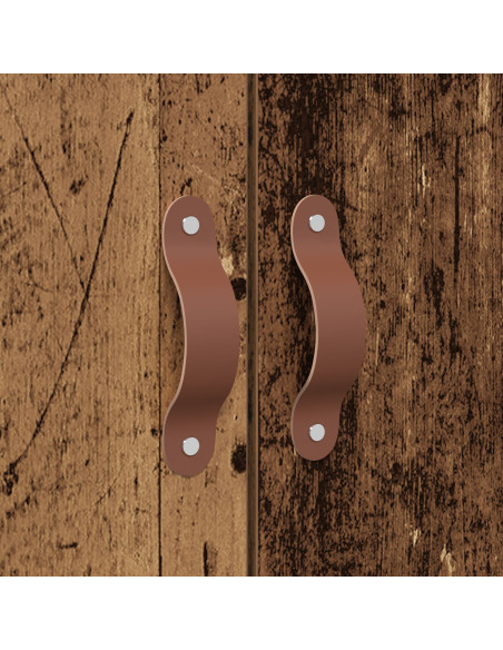 Struttura letto con contenitore Legno vecchio 120 x 200 cm