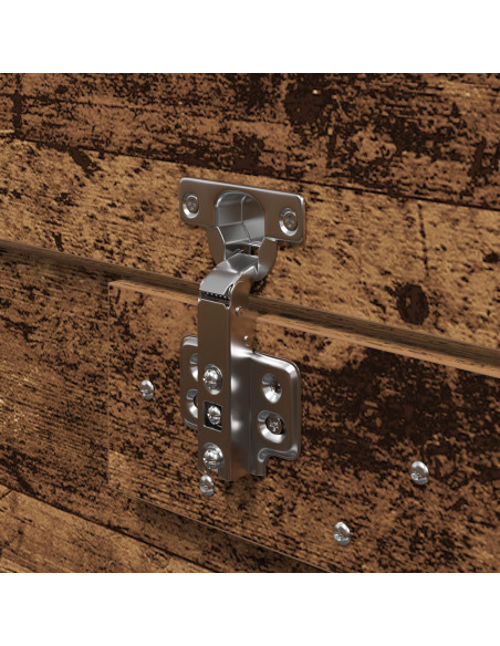 Struttura letto con contenitore Legno vecchio 120 x 200 cm