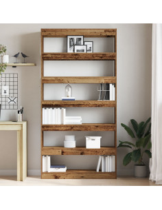 Armadio per Libri Rovere artigianale 100 x 30 x 198 cm