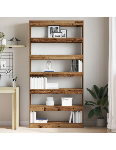 Armadio per Libri Rovere artigianale 100 x 30 x 198 cm