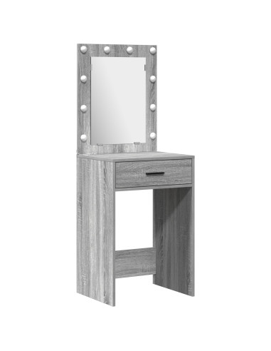 Tavolo da Trucco con cassetto 2 pcs Grigio 50 x 41 x 135 cm