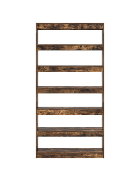 Armadio per Libri Rovere fumé 100 x 30 x 198 cm