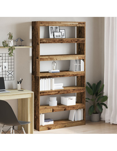 Armadio per Libri Rovere artigianale 100 x 30 x 198 cm