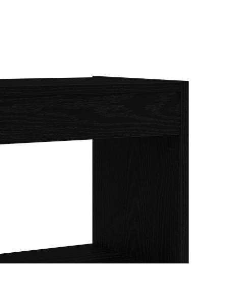 Scaffale  Rovere nero Legno ingegnerizzato 100 x 30 x 198 cm