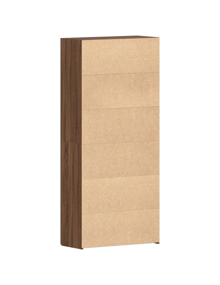 Armadio per scarpe  Rovere marrone Legno massello di rovere