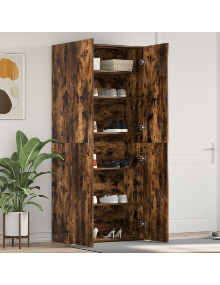 Armadio per scarpe  Rovere affumicato Legno ingegnerizzato