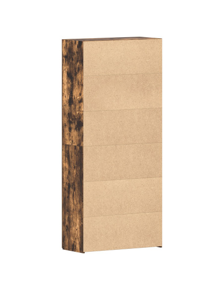 Mobile per scarpe con porta Multicolore 80 x 35.5 x 180 cm