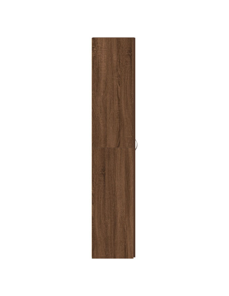 Armadio per scarpe  Rovere marrone Legno massello di rovere
