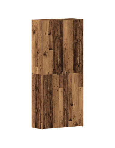 Mobile per scarpe Marrone 80 x 35.5 x 180 cm Legno multistrato