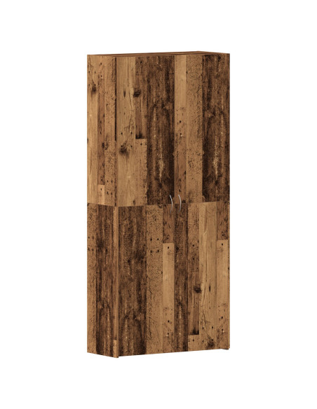 Mobile per scarpe Marrone 80 x 35.5 x 180 cm Legno multistrato