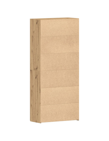 Mobile per scarpe Marrone 80 x 35.5 x 180 cm Legno multistrato