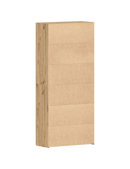 Mobile per scarpe Marrone 80 x 35.5 x 180 cm Legno multistrato