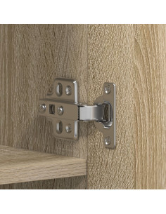 Mobile per scarpe Marrone 80 x 35.5 x 180 cm Legno multistrato