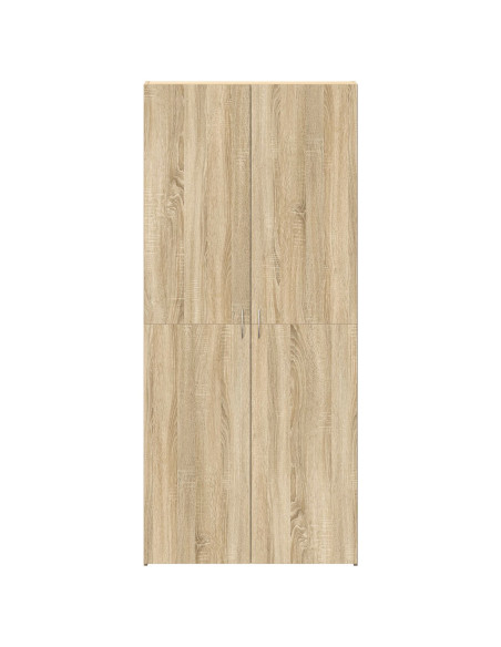 Mobile per scarpe Marrone 80 x 35.5 x 180 cm Legno multistrato