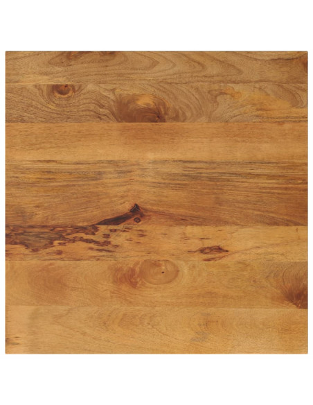 Piano per Tavolo 80x80x3,8 cm Quadrato Legno Massello di Pino