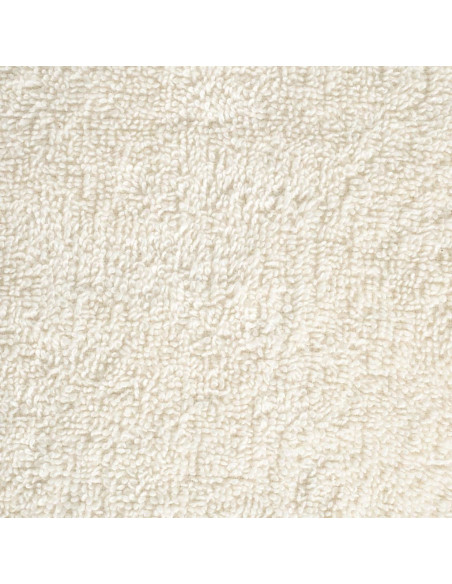 Asciugamani per Ospiti 4 pz Crema 30x50 cm 600 g/m² 100% Cotone