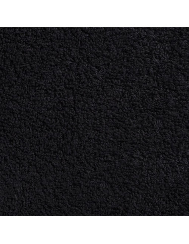 Asciugamani per Ospiti 2 pz Neri 30x50 cm 600 g/m² 100% Cotone