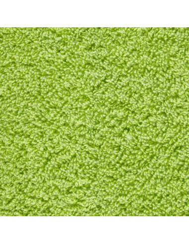 Asciugamani Premium 2 pz Verdi 50x100 cm 600 g/m² 100% Cotone