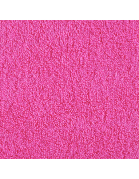 Asciugamani Premium 4 pz Rosa 50x100 cm 600 g/m² 100% Cotone