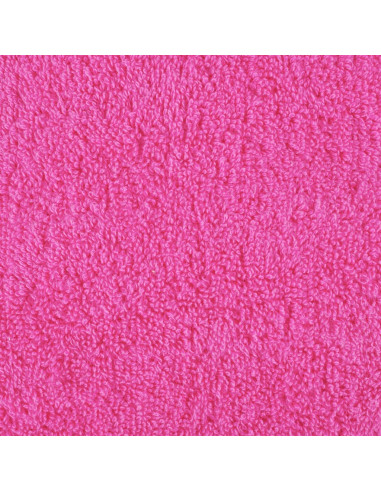 Asciugamani per Ospiti 10 pz Rosa 30x50 cm 600 g/m² 100% Cotone
