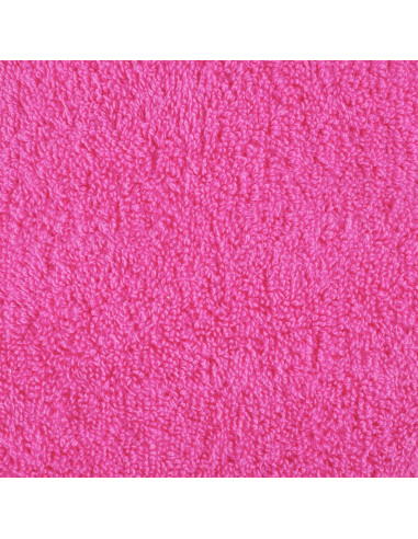 Asciugamani Premium 2 pz Rosa 50x100 cm 600 g/m² 100% Cotone