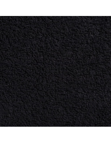Asciugamani Premium 10 pz Neri 30x30cm 600 g/m² 100% Cotone