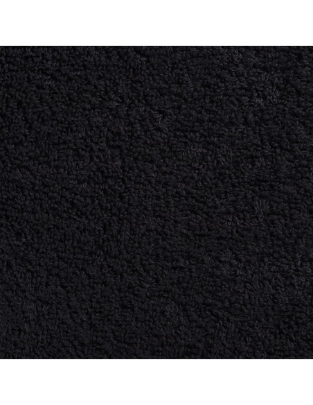 Asciugamani Premium 10 pz Neri 30x30cm 600 g/m² 100% Cotone