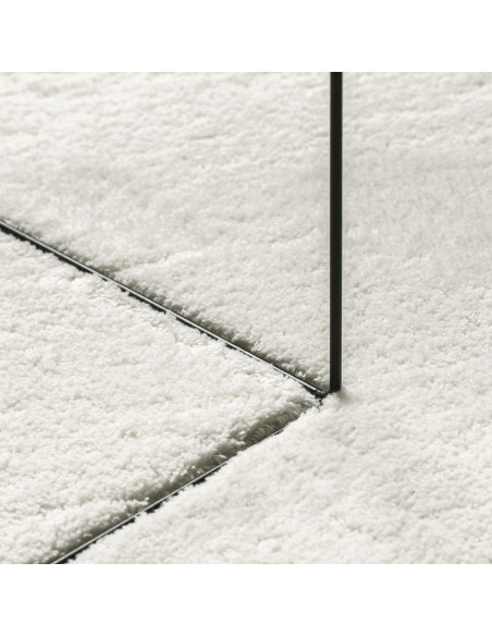 Tappeti per area HUARTE Crema 100 x 200 cm Poliestere