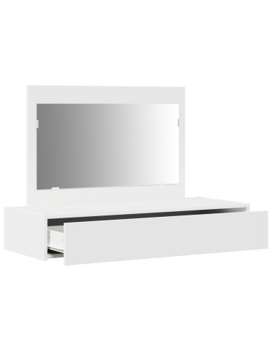 Tavolo da Trucco Bianco 100 x 40 x 70 cm Legno multistrato
