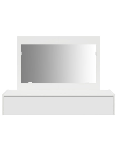 Specchiera da appendere Bianco 100x40x70 cm