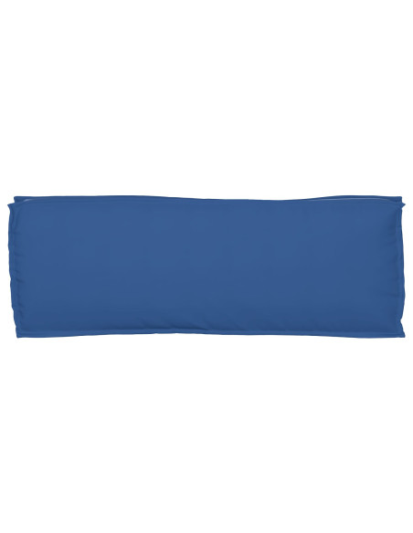 Cuscino da Esterno Blu Poliestere 110 x 40 x 8 cm