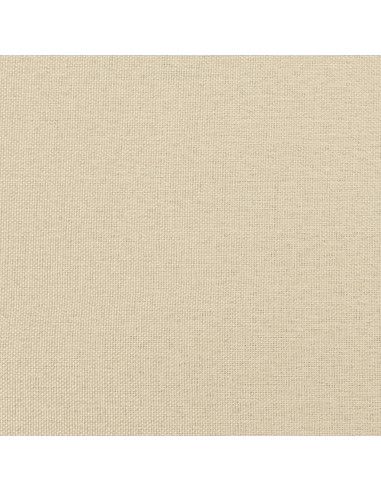 Set Divani 4 pz con Cuscini Crema in Tessuto