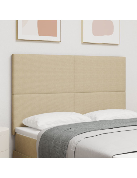 Testiera Grigio Verde Chiaro 160 cm Pelle Sintetica