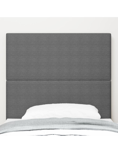 Testiera con testiera Grigio chiaro 100 cm Pelle Sintetica