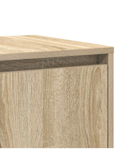 Credenza Rovere Sonoma 135 x 41 x 75 cm Legno multistrato