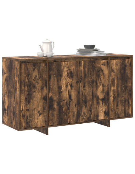 Credenza Rovere fumé 135 x 41 x 75 cm Legno multistrato