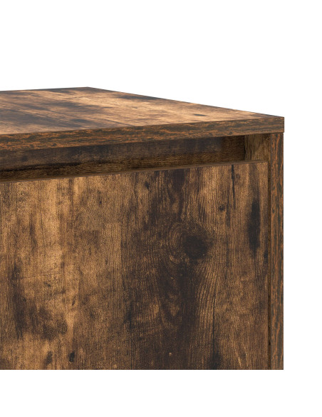 Credenza Rovere fumé 135 x 41 x 75 cm Legno multistrato