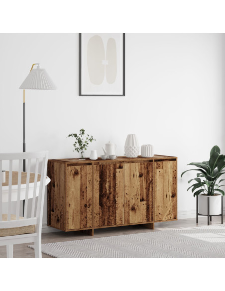 Credenza in Legno Vecchio Legno Vecchio Legno massello di recupero