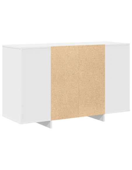 Credenza Bianca Bianca Legno Ingegnerizzato 120 x 41 x 75 cm