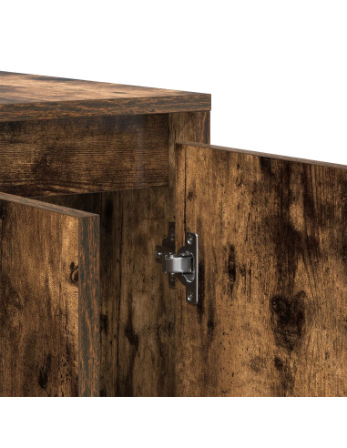Credenza Rovere fumo 120 x 41 x 75 cm Legno multistrato