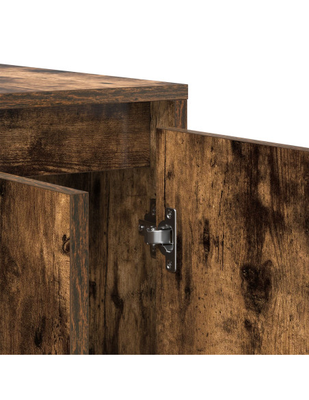 Credenza Rovere fumo 120 x 41 x 75 cm Legno multistrato