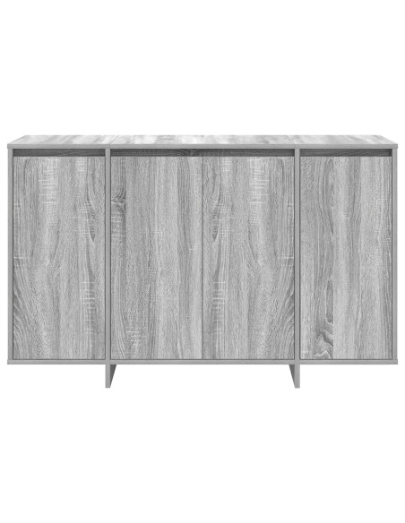 Credenza Grigio sonoma 120 x 41 x 75 cm Legno multistrato
